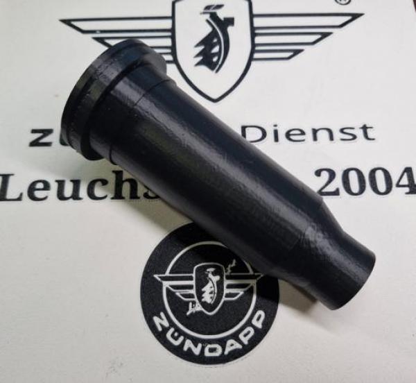 Zündapp Ansaugtrichter für Bing Vergaser, runde Schwimmerkammer TPU 517-10.114